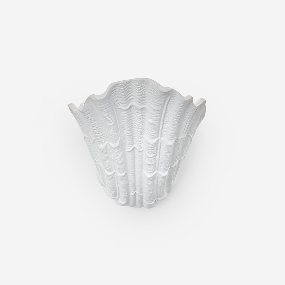 Shell Plaster Wall Lamp P067
