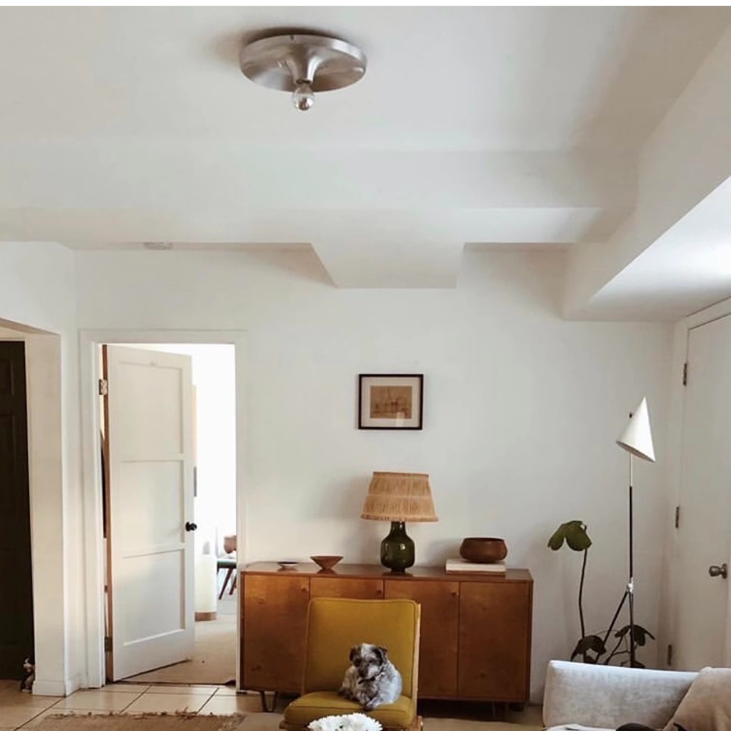 Space Age Disc Ceiling Lamp G93