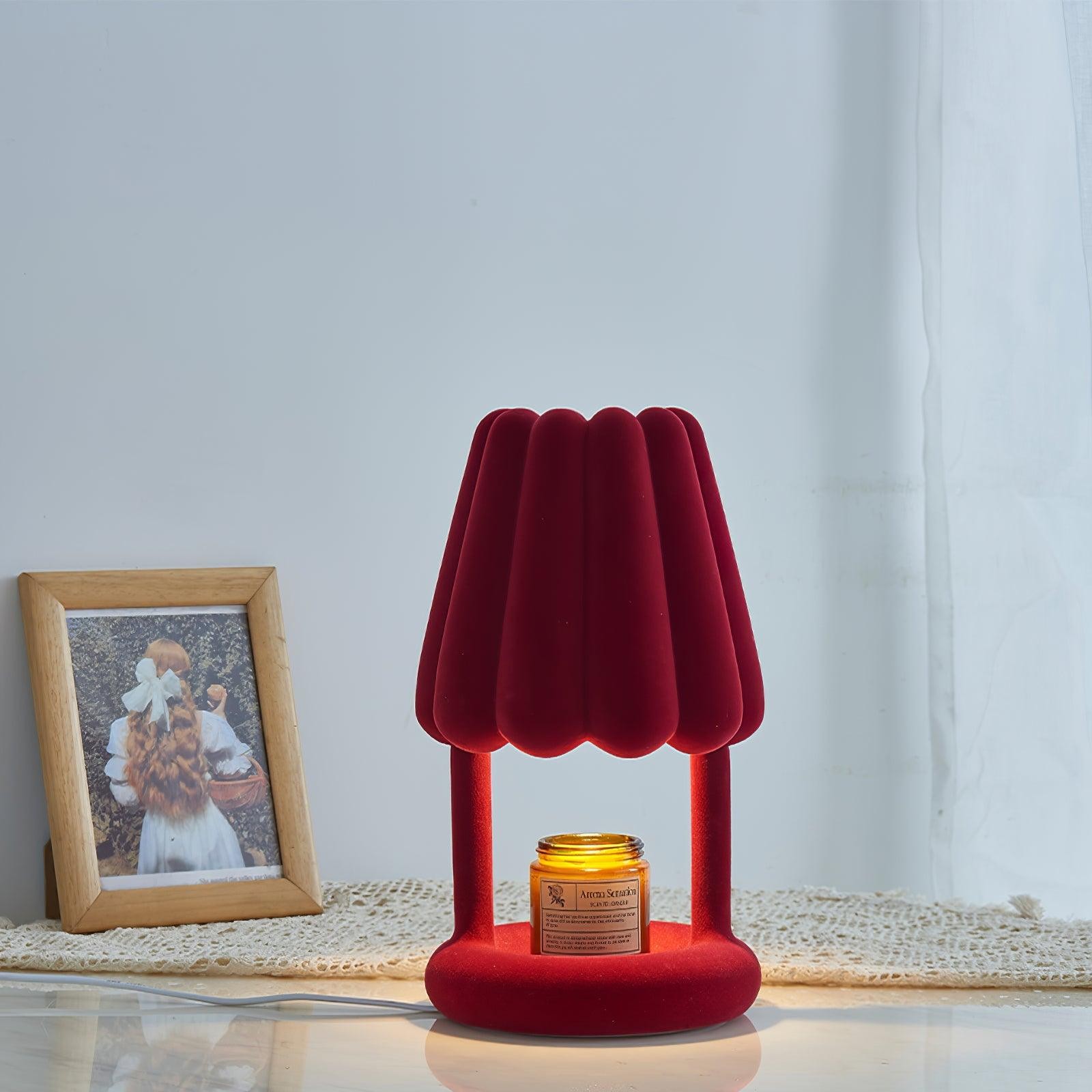 Ice Cream Flocked Resin Table Lamp M463