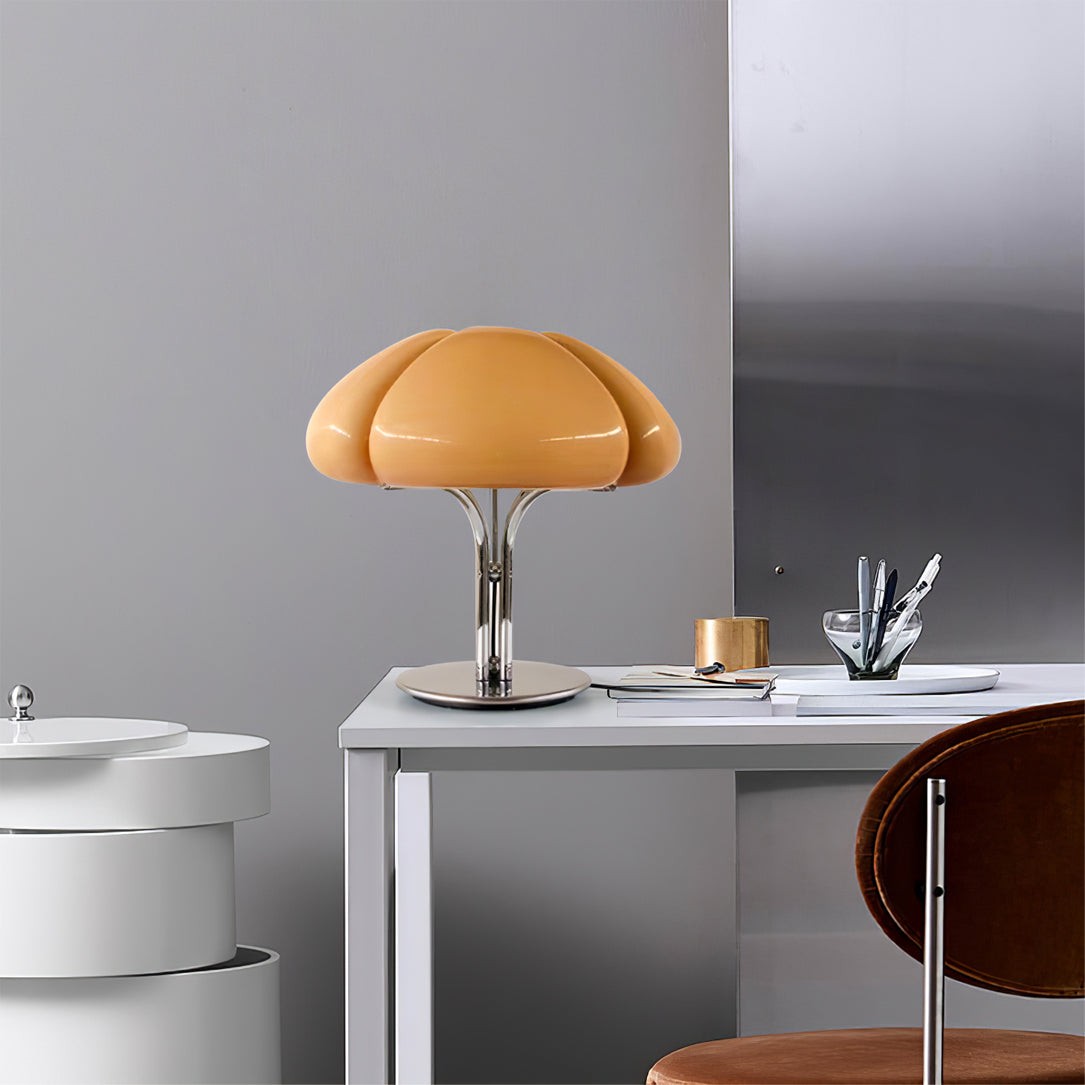 Creative Cluster Mushroom Shape Glass Table Lamp M17