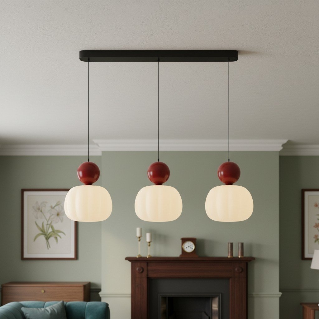 Ornavigo Modern Art Deco Pendant Light - Bauhaus Inspired Lighting for Kitchen Island T571