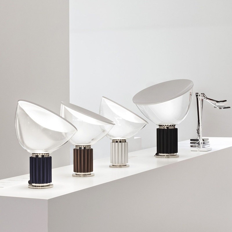 Bowlum Table Lamp - Designer Glass Table Lamp for Bedroom