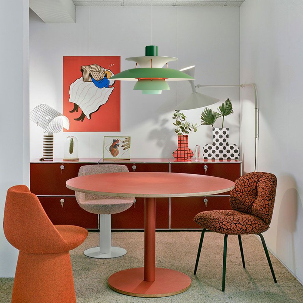Danish Multi-layer Metal Pendant Light S107