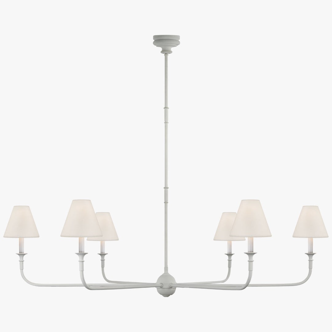 Piaf Geometric Metal Chandelier – Industrial Style for Dining Room T198