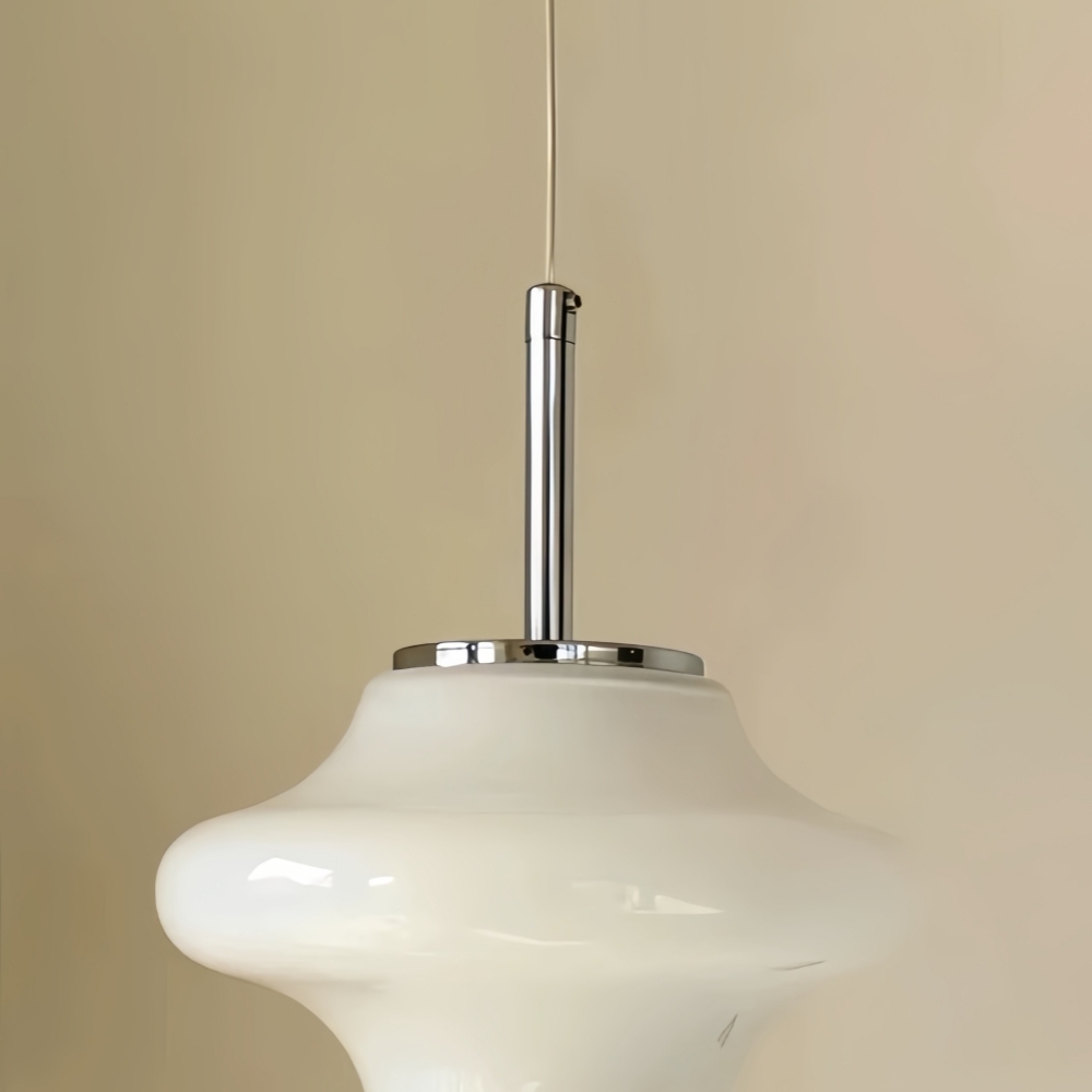 Mallew Honeycomb Layered Pendant Light - Modern Design Glass Hanging Lamp for Dining Room and Bedroom T2240