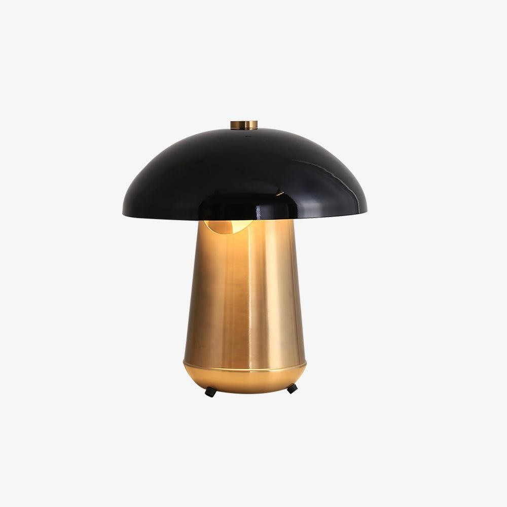 Metal Covered Mushroom Hollow Table Lamp M525