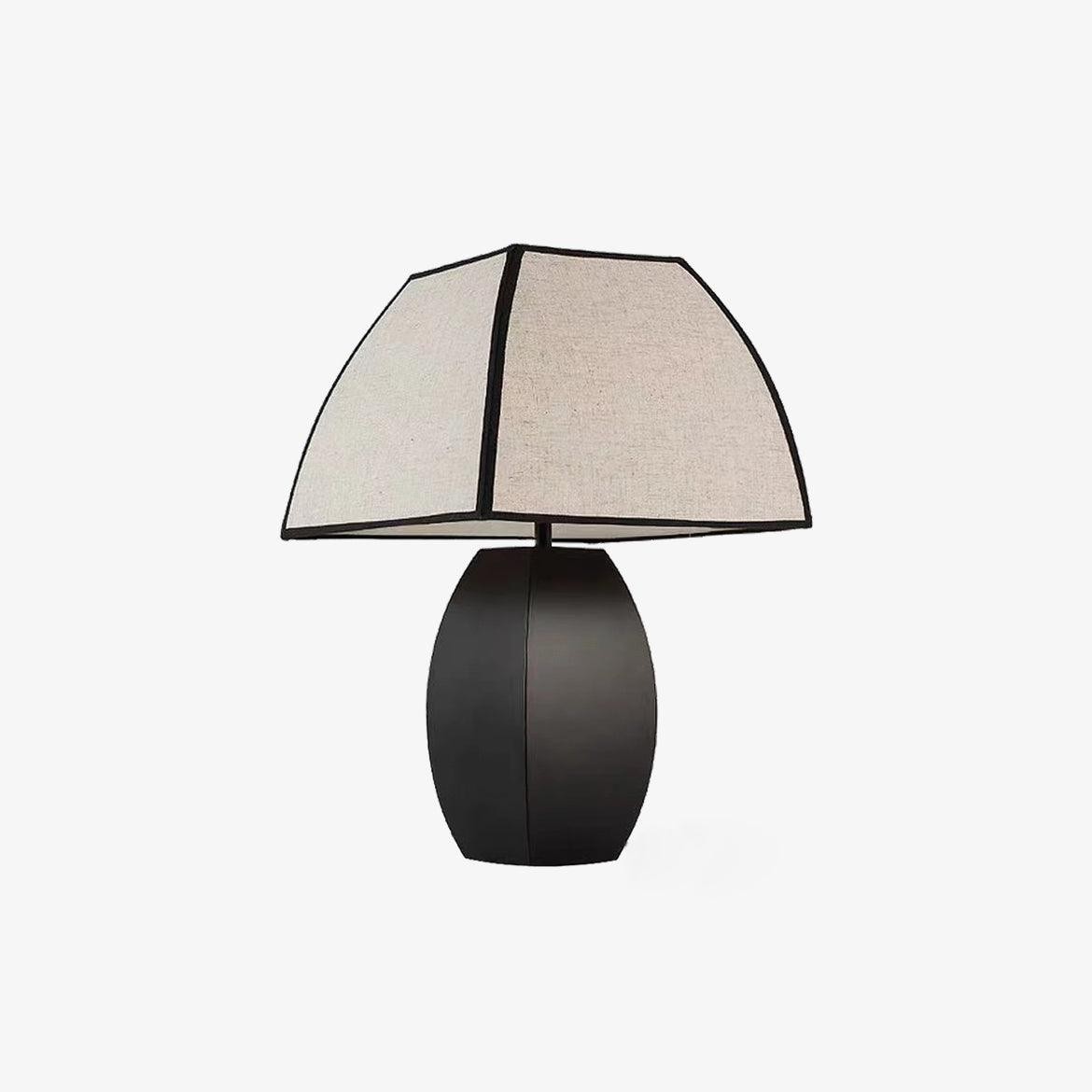 Retro Metal Mushroom Fabric Table Lamp M446