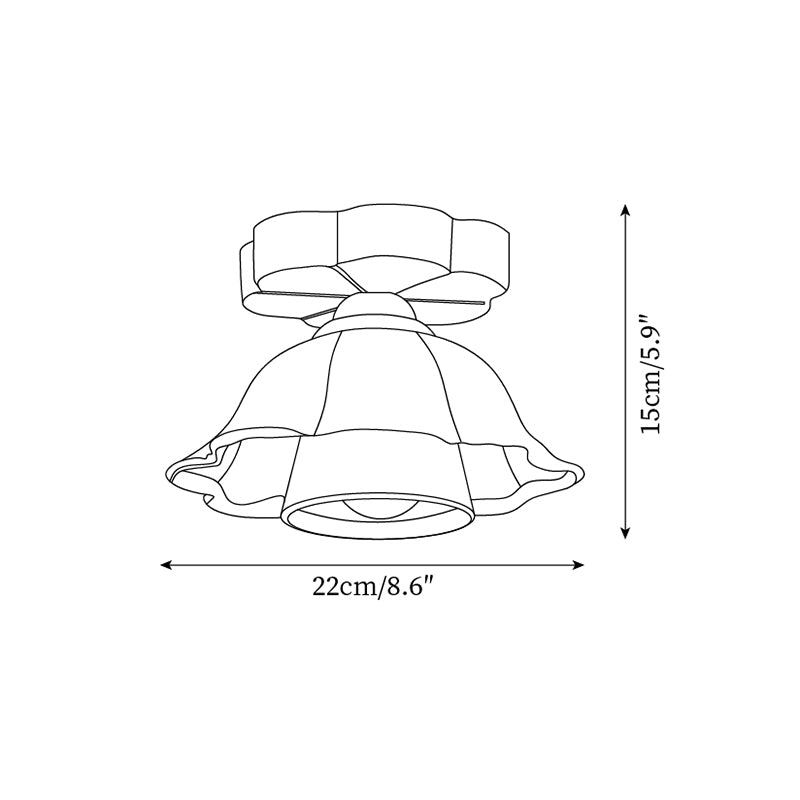 Garcia Flower Ceiling Light T1241