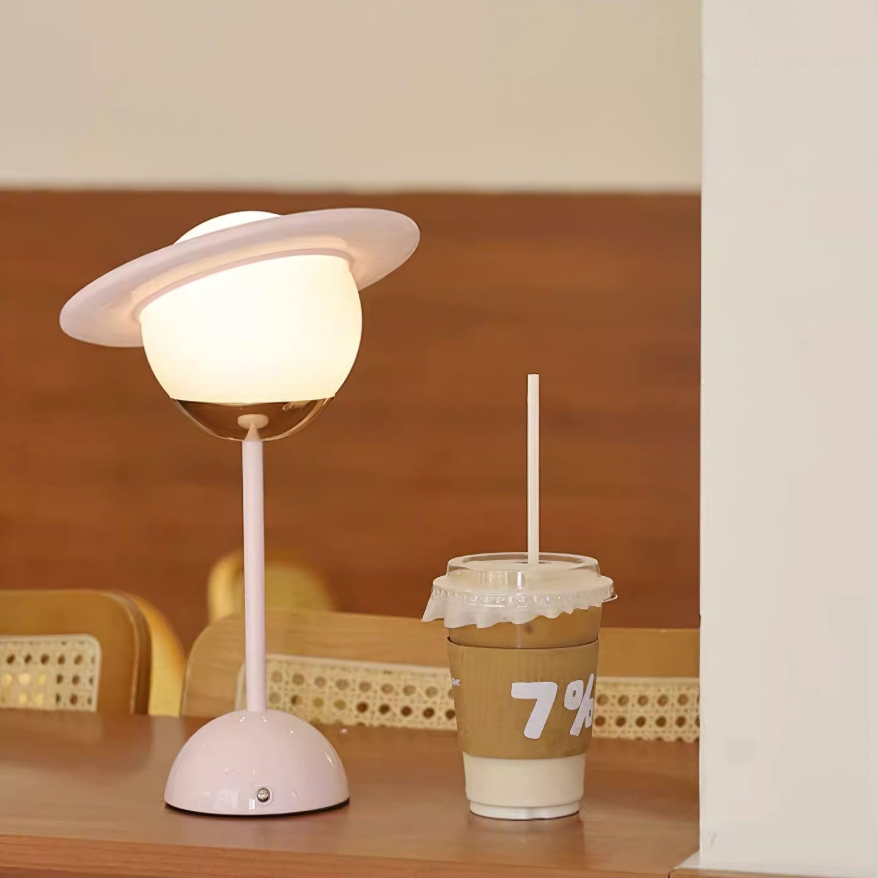 Creative Saturn Planet Table Lamp for Bedroom M414