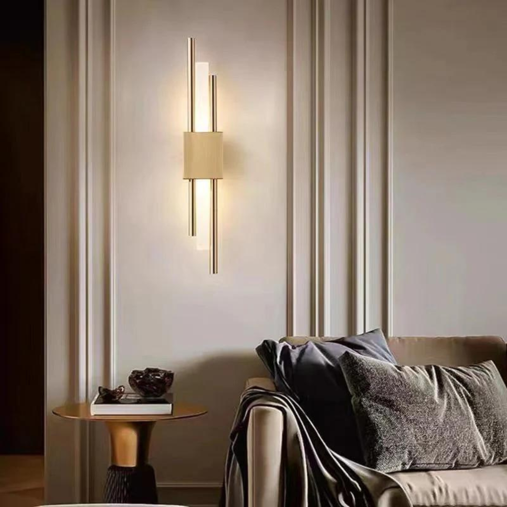 Refined Radiance Marble Accents Wall Light T2011