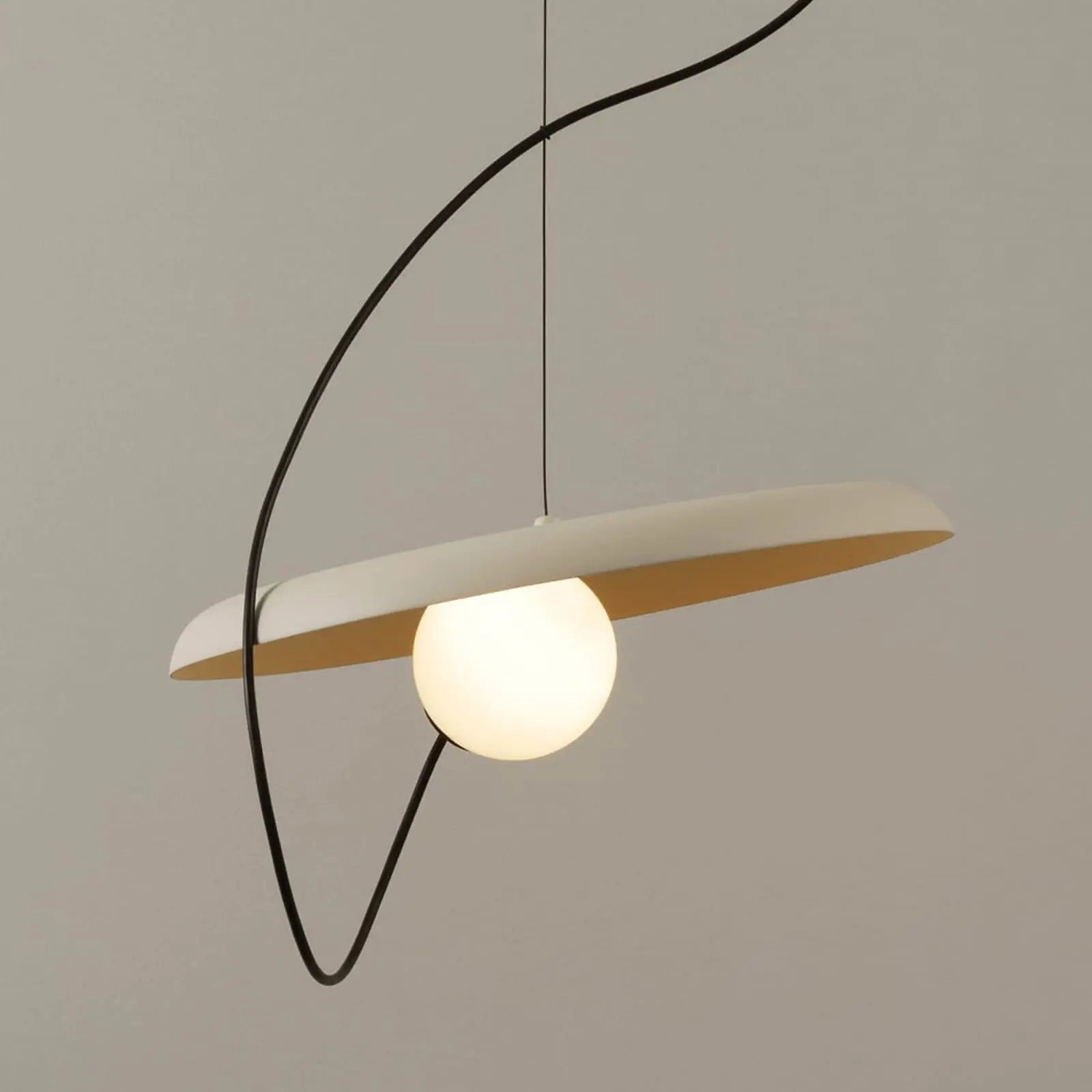 Acoustic Disc Pendant Lamp T1672