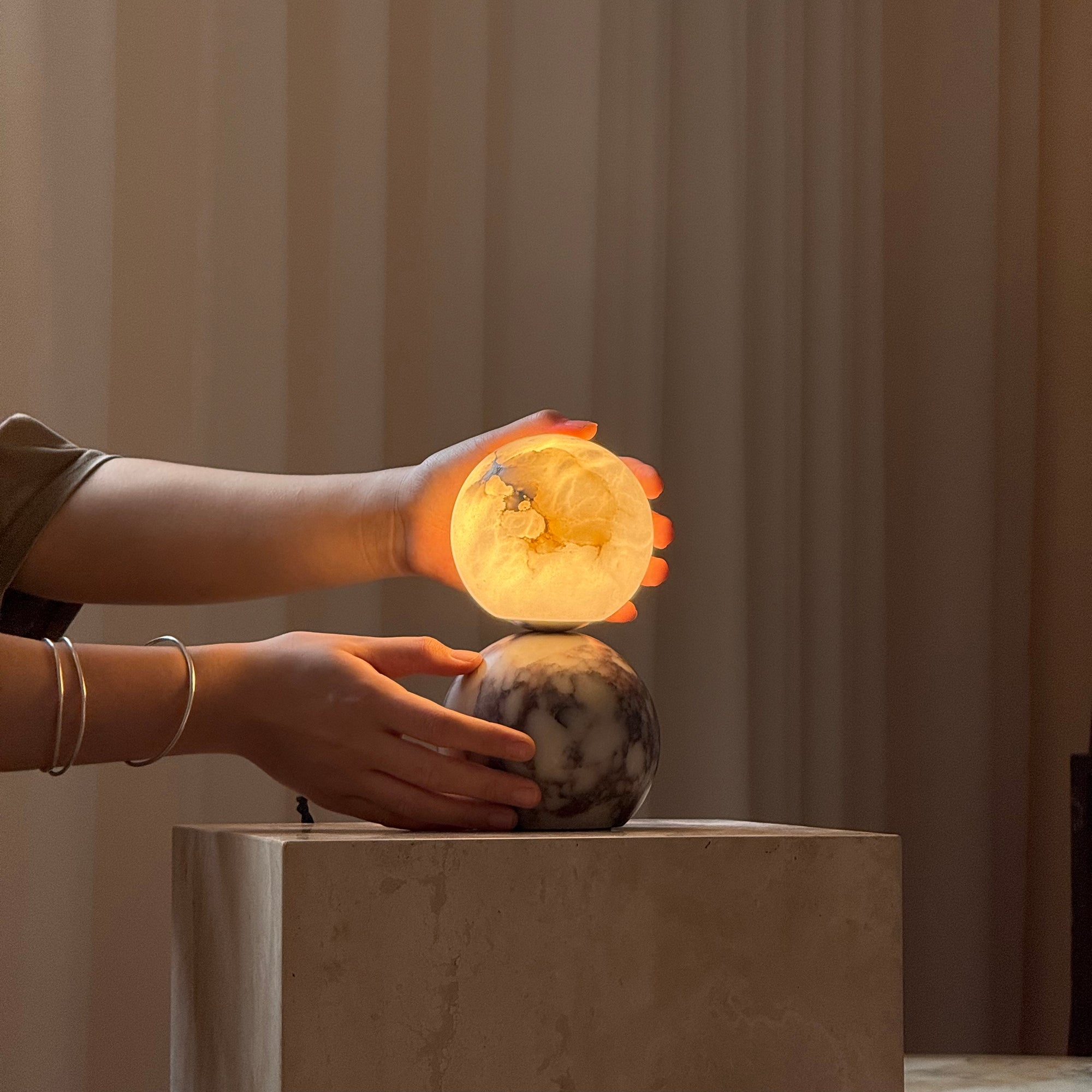 Lucide Marble Table Lamp T1891