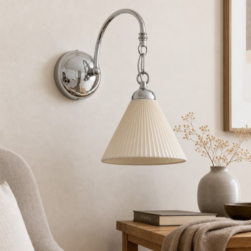Cazelle French Style Floral Wall Lamp - Artistic Retro Sconce for Background Lighting T2257