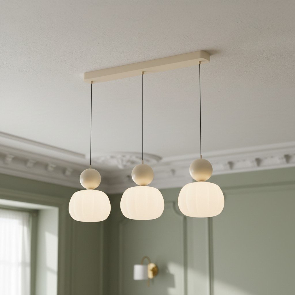 Ornavigo Modern Art Deco Pendant Light - Bauhaus Inspired Lighting for Kitchen Island T571