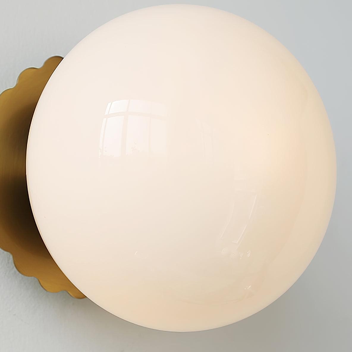 Bauhaus Spherical Glass Wall Lamp S176