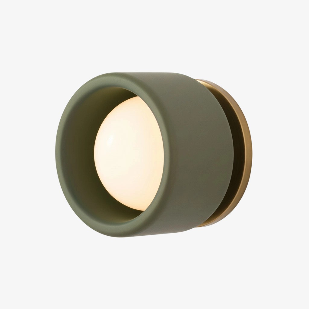 Cerova Anders Ivory Porcelain Wall Sconce – Organic Design for Living Room & Bedroom T015