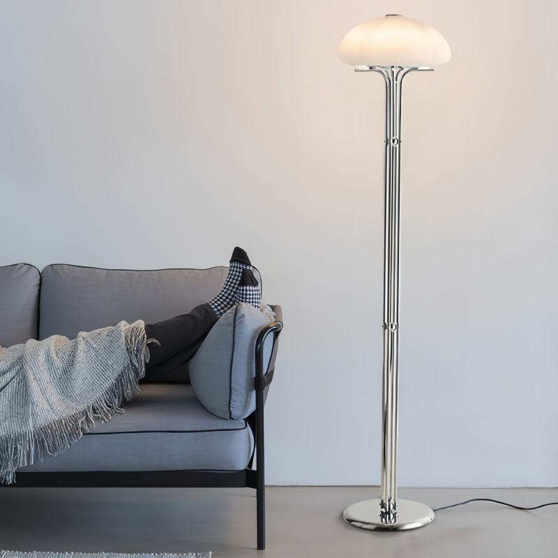 Pumpkin Glass Floor Lamp M176