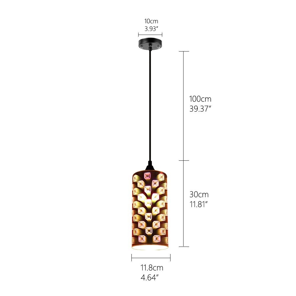 Modern 3D Colorful Nordic Pendant Lamp