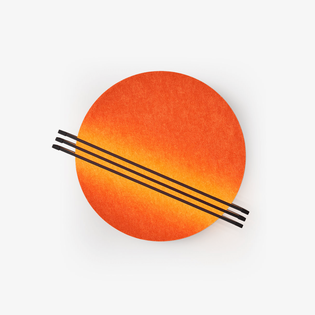 Abstract Sunrise Felt Wall Sconce T1605