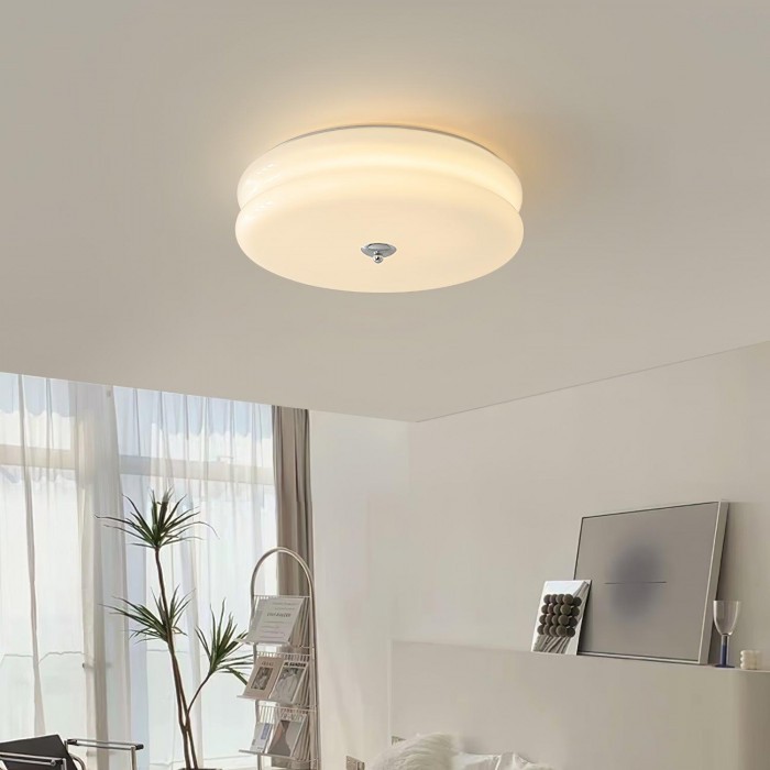Vintage Glass Flush Mount Ceiling Light S115