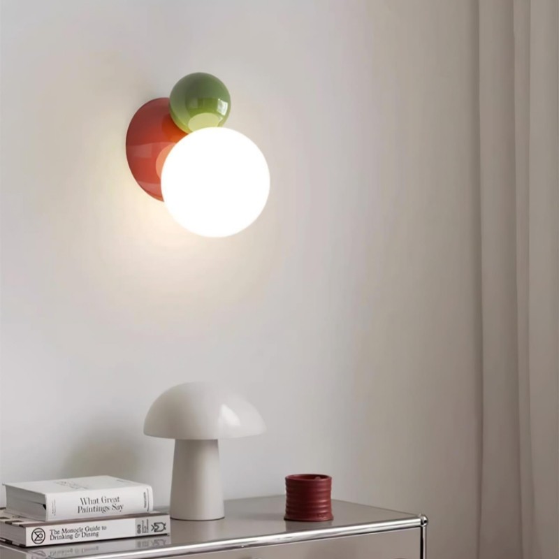 Macaron Globe Metal Wall Light Ceiling Light M124