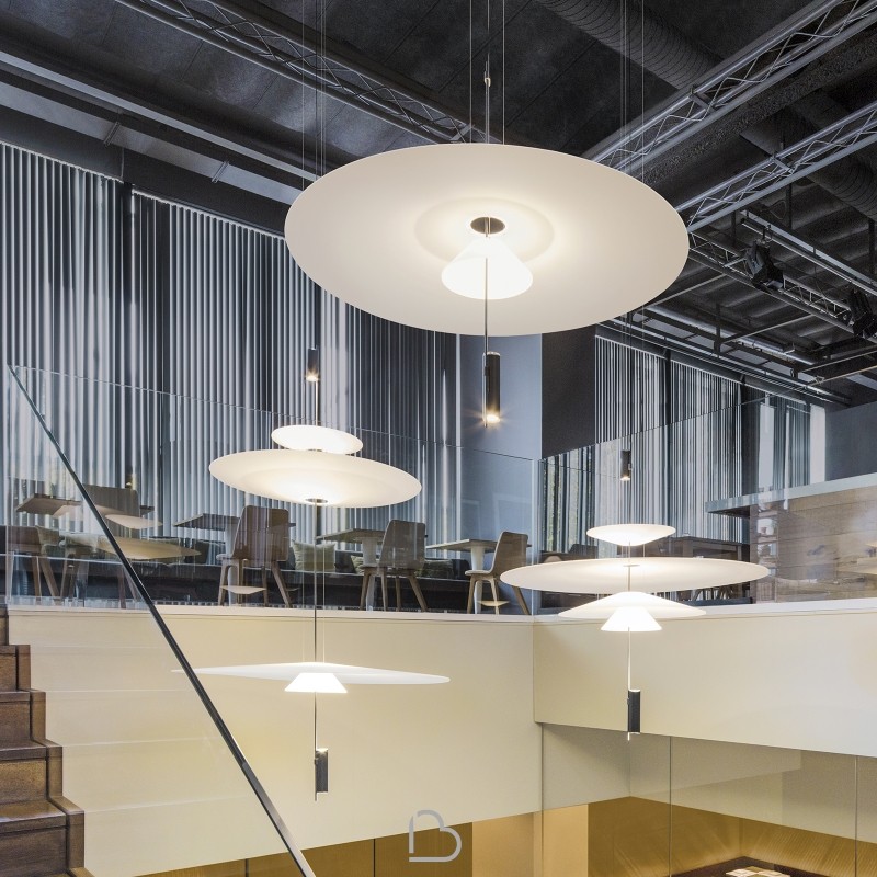 Plumeo Chandelier - Modern Layered LED Pendant for Living Room