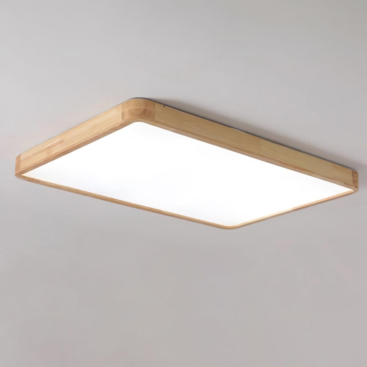 Wooden Geometric Ceiling Light M194