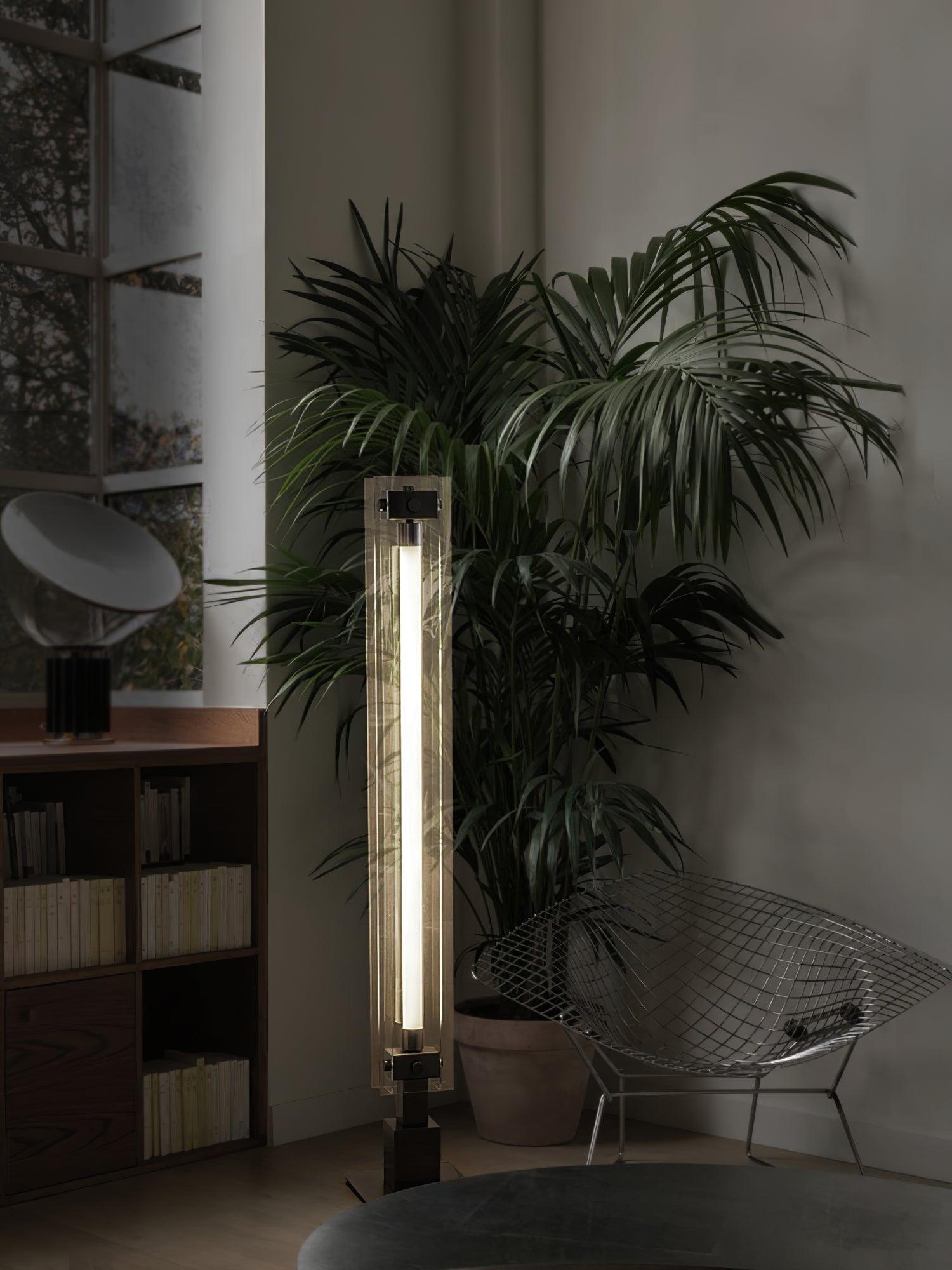 Industrial Style Minimalist Glass Floor Lamp G35