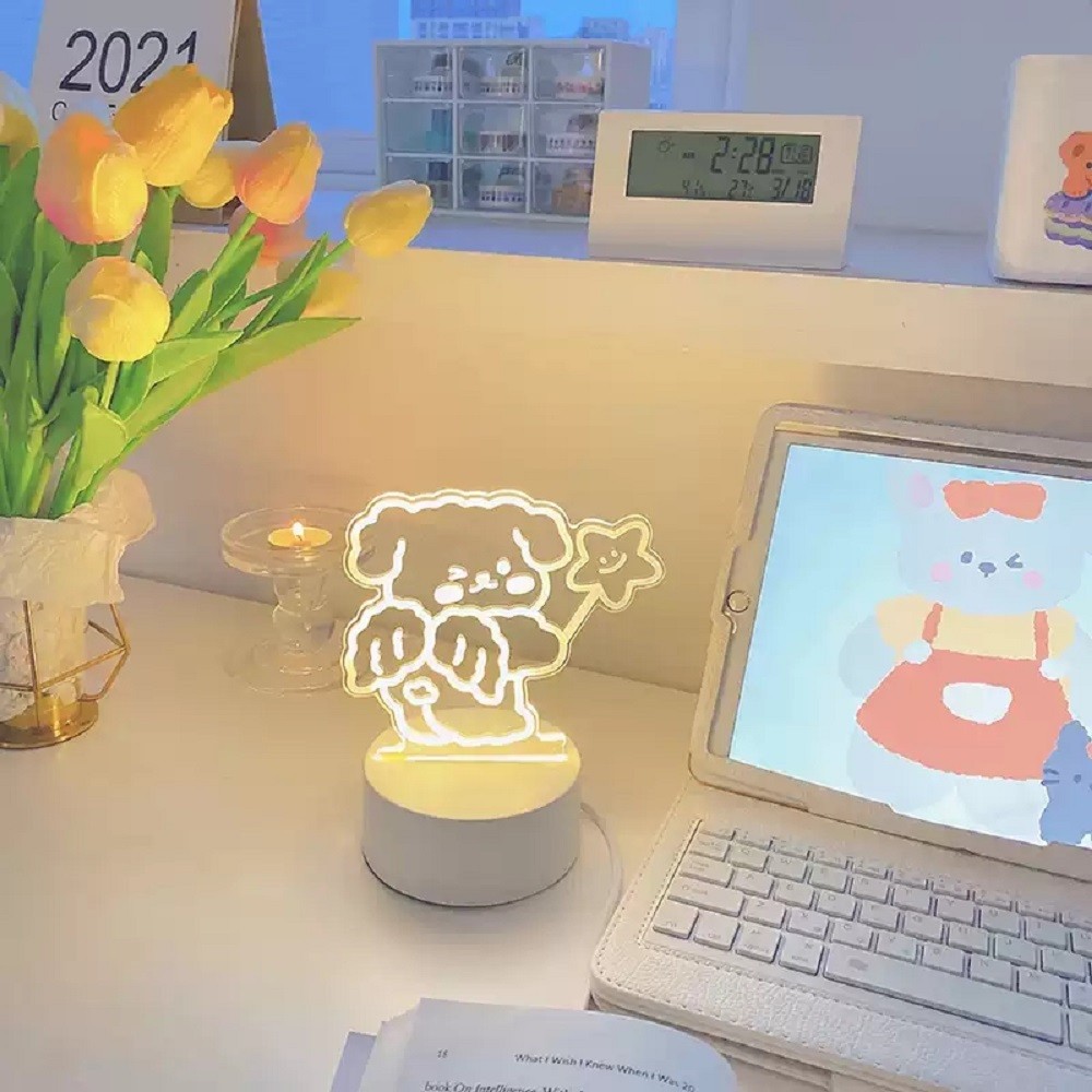 Cartoon 3D Desk Lamp