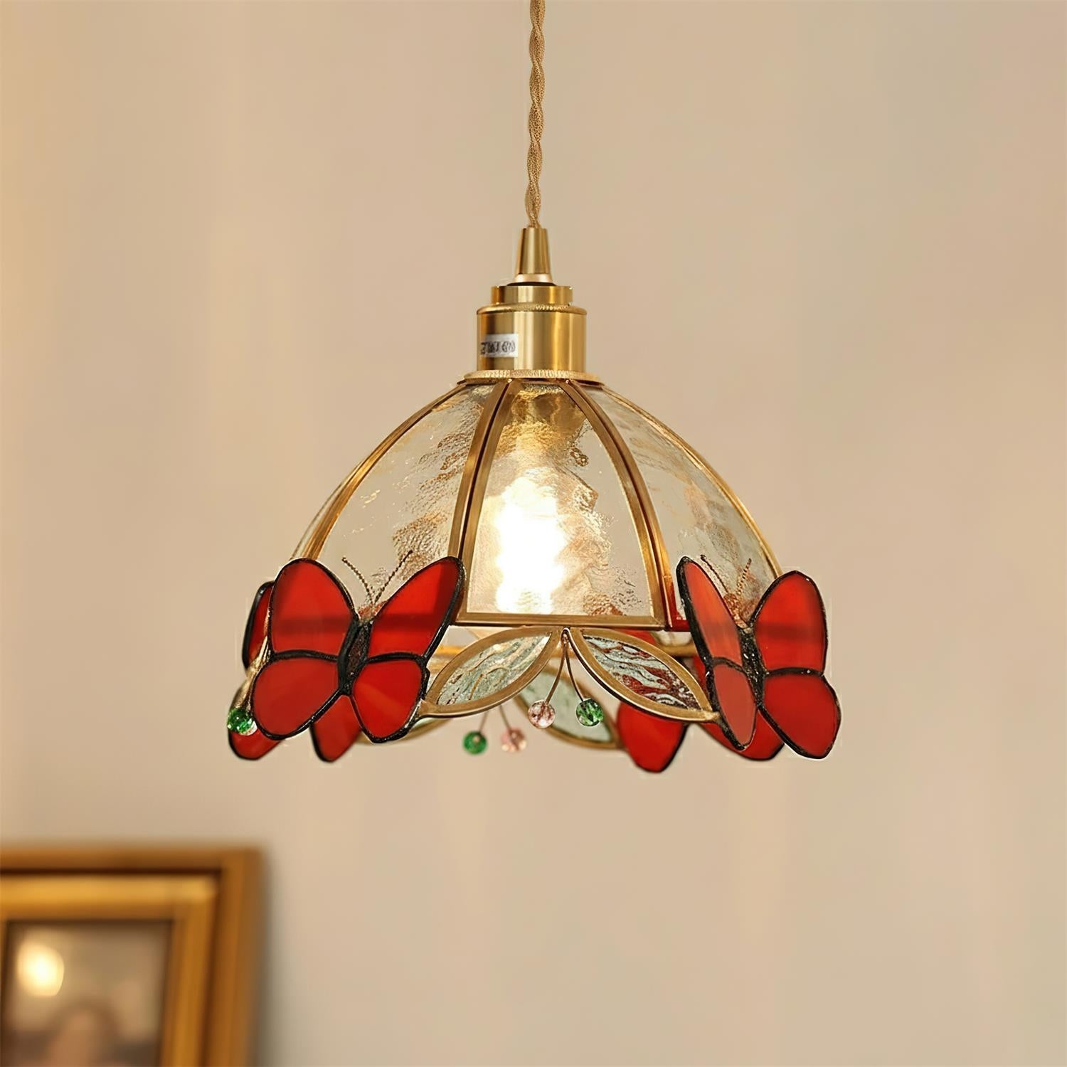 Butterfly Jewel Pendant Lamp T1468