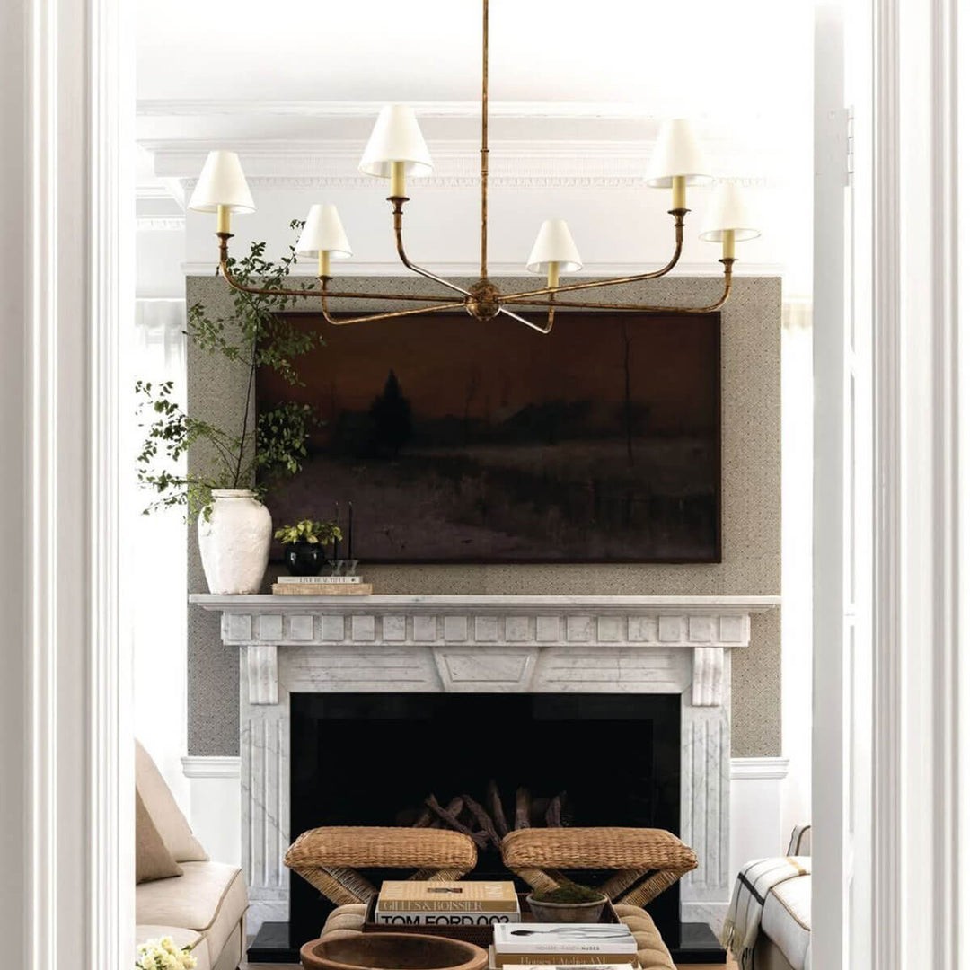 Piaf Geometric Metal Chandelier – Industrial Style for Dining Room T198