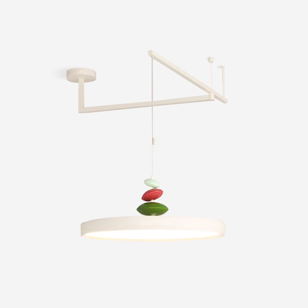 Swing Arm Stone Pendant Light M406
