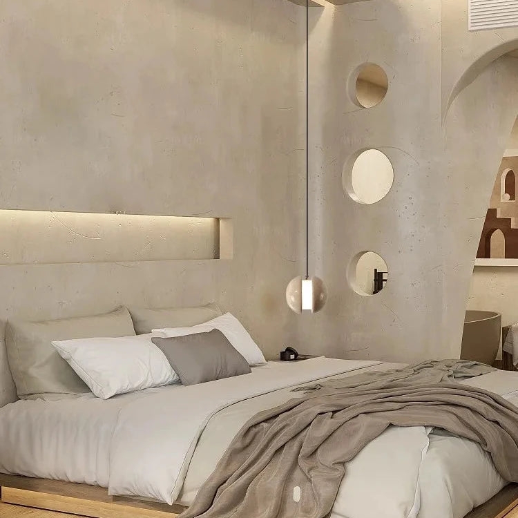 Travertine Lunar Chandelier T2142