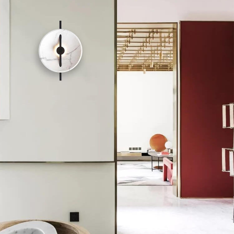 Nordic Round Resin Wall Light T1995