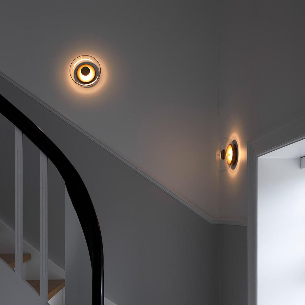 The Shimmering Glow Premium Minimalist Brass Wall Light T2072