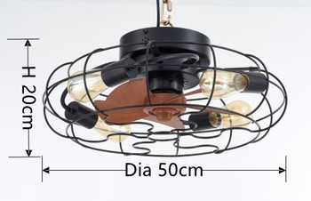 Loft Ceiling Fan Light