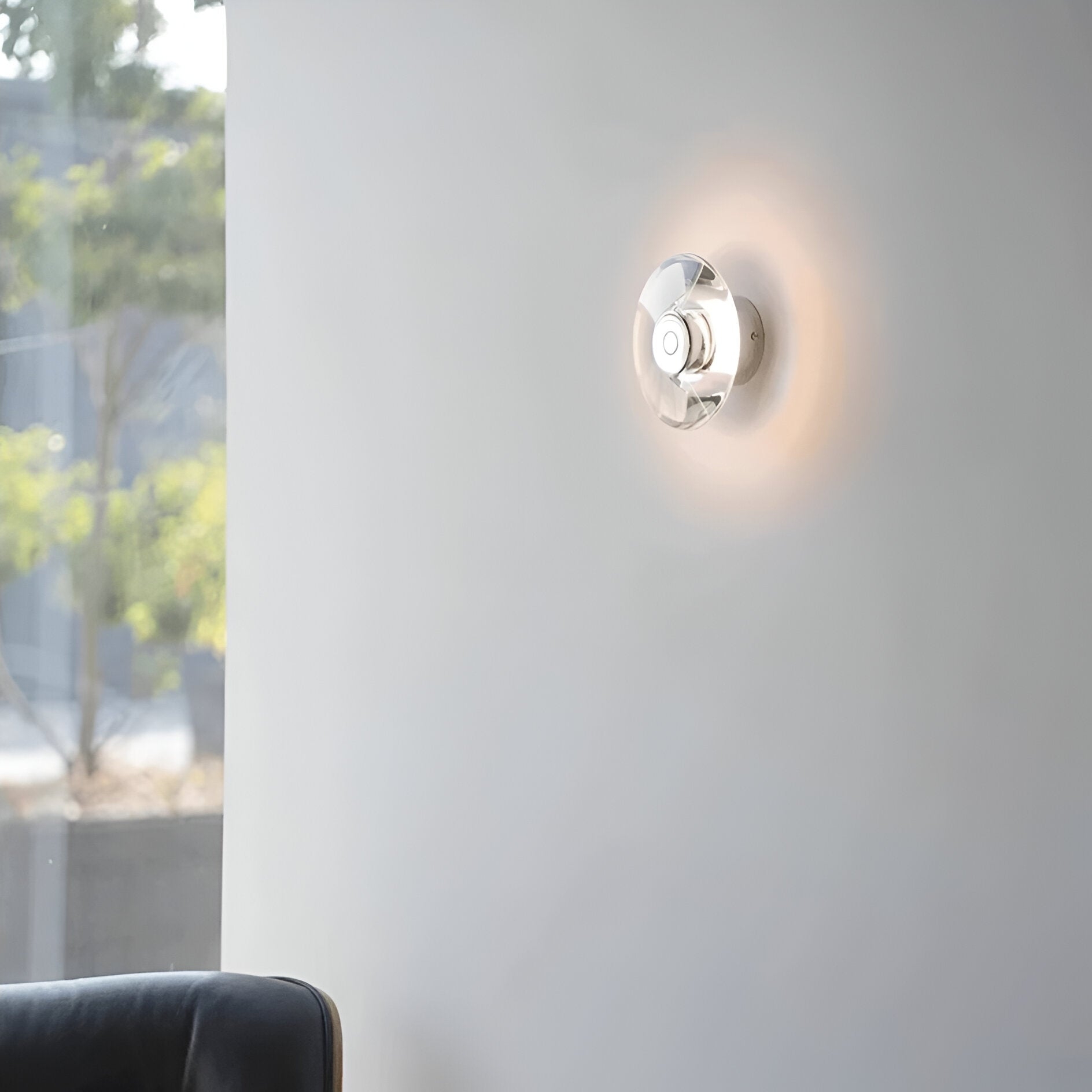Italian Crystal Minimalist Clementine Wall Light T2182