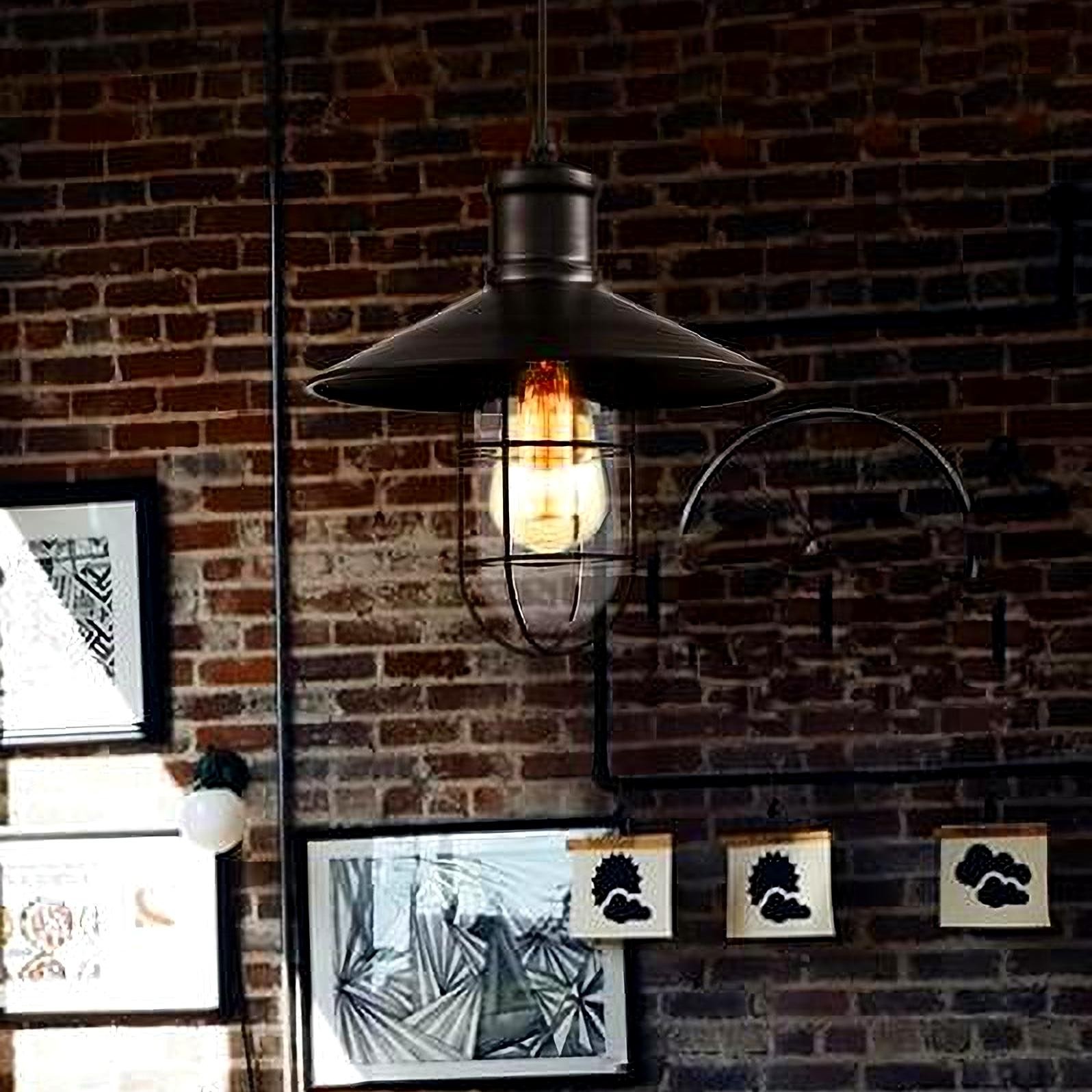 REX Caged Hanging Lamp