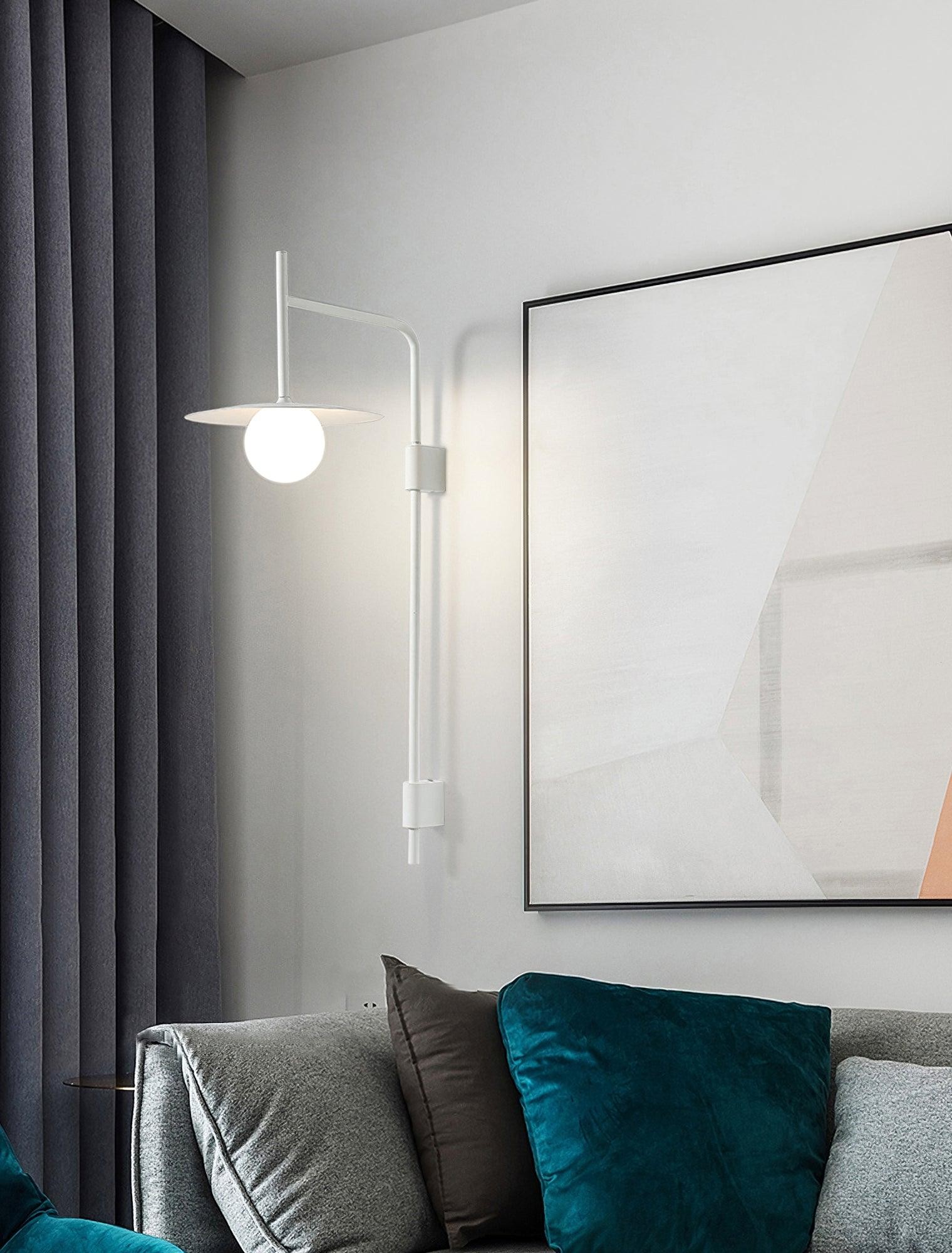 Nordic Swing Arm Wall Lamp for Living Room G26