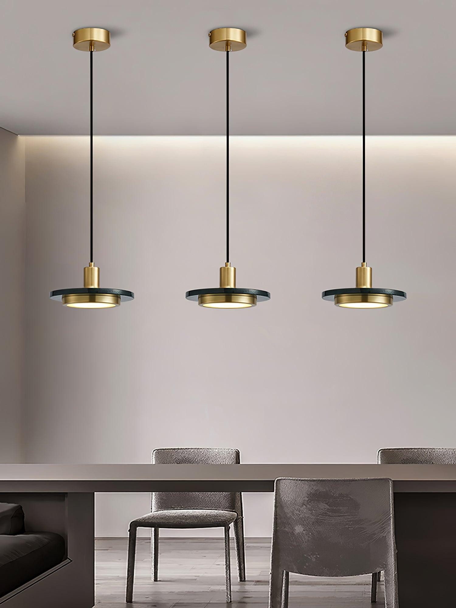 Double Circle Pendant Light M559