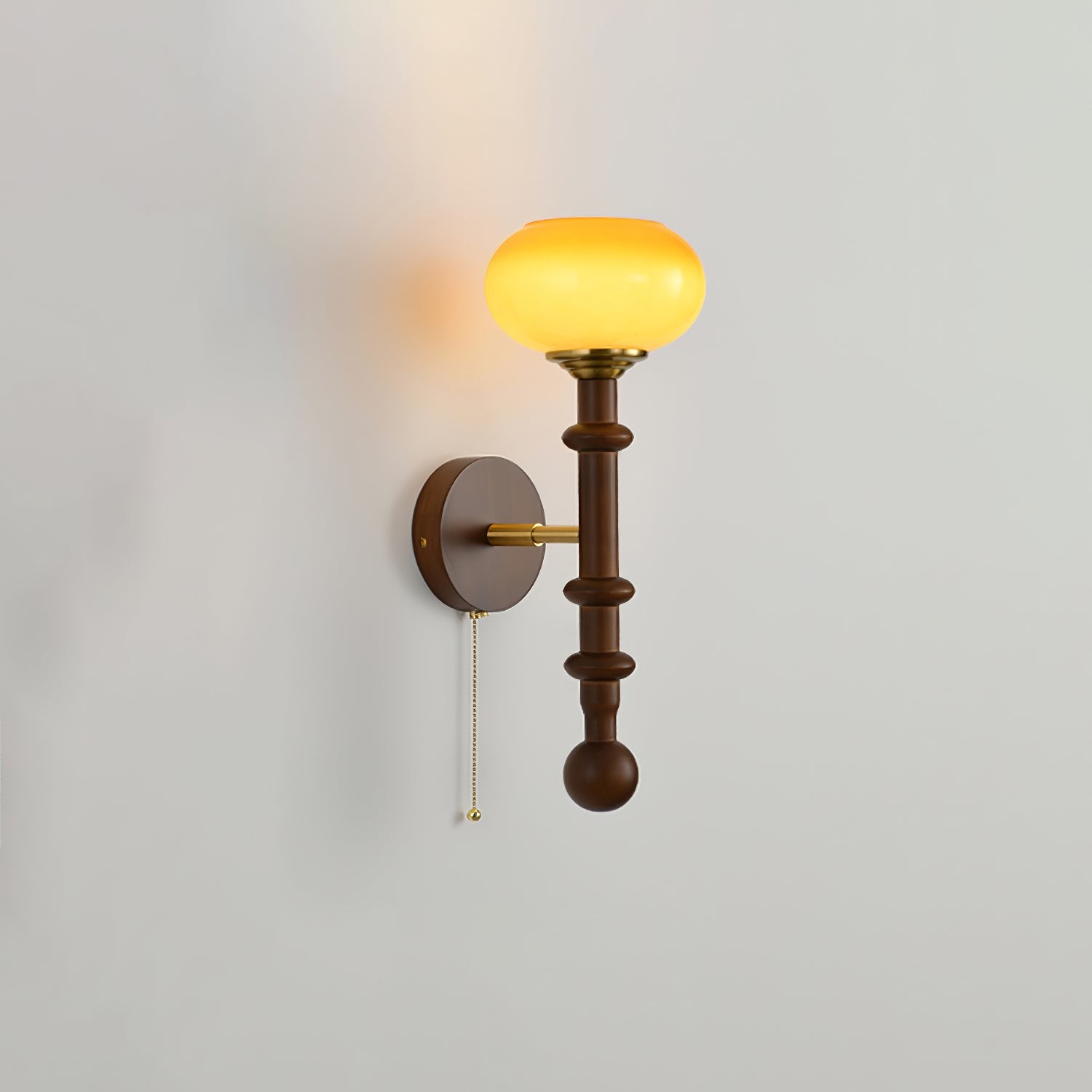Retro Solid Wood Series Wall Lamp M419