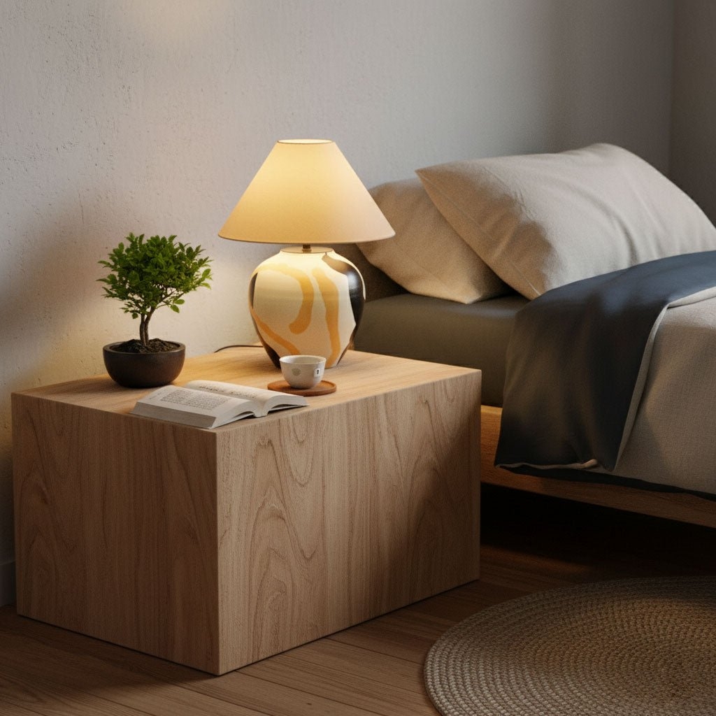 Abstract Pattern Ceramic Table Lamp T1607