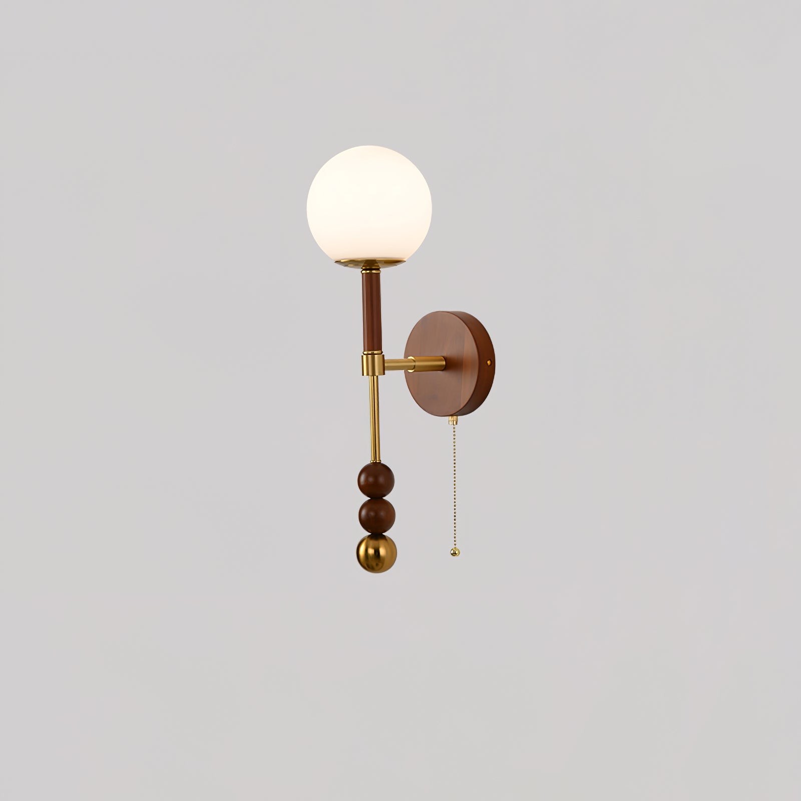 Retro Solid Wood Series Wall Lamp M419