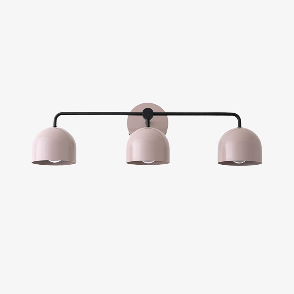 Metio Dome Farmhouse Wall Lamp - Metal Bathroom Mirror Sconce Light T450