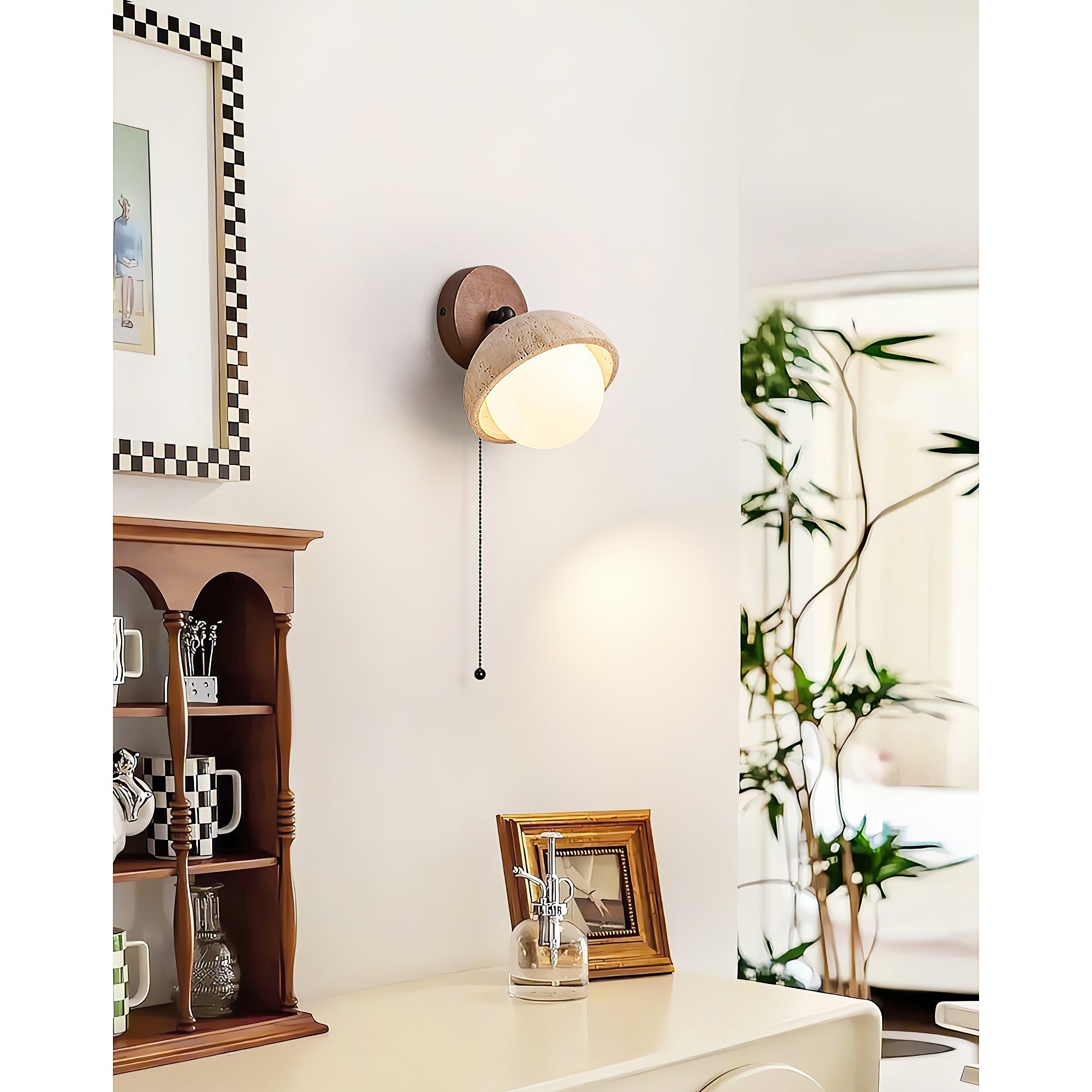 Ollina Travertine Wall Lamp T1908