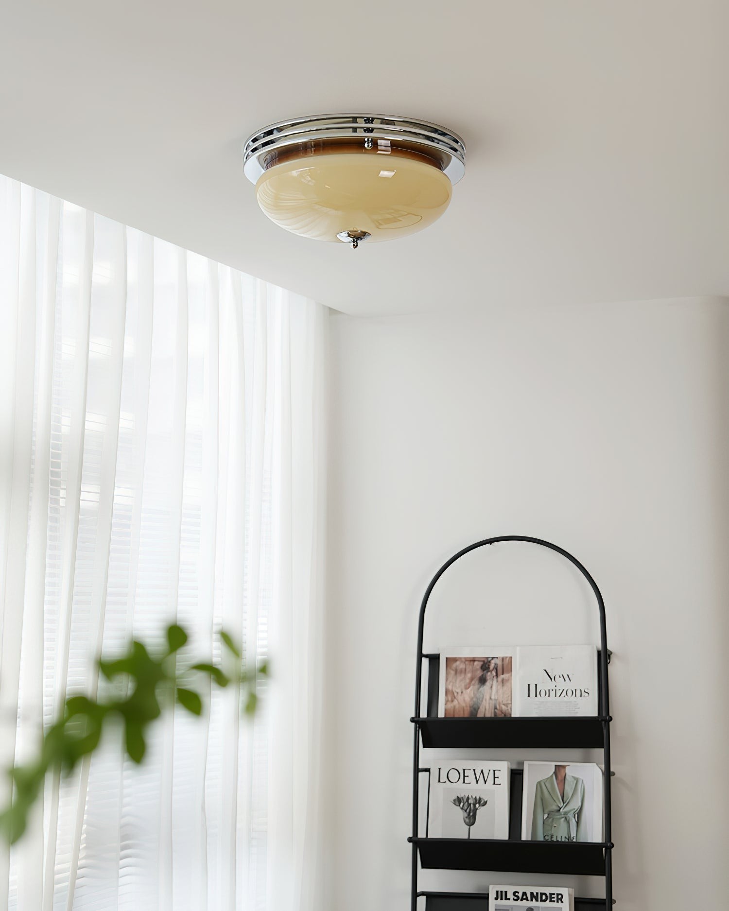 Bauhaus Egg Tart Ceiling Light P034