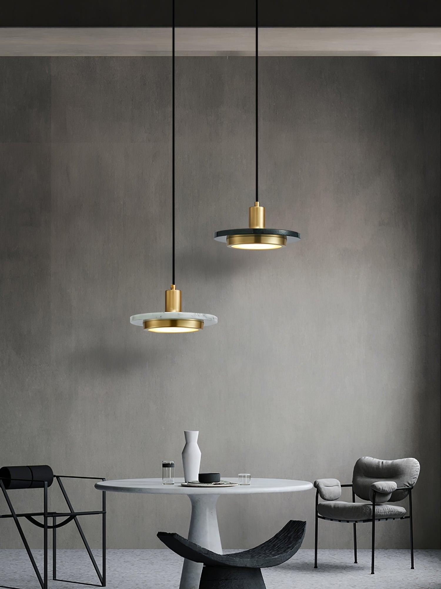 Double Circle Pendant Light M559