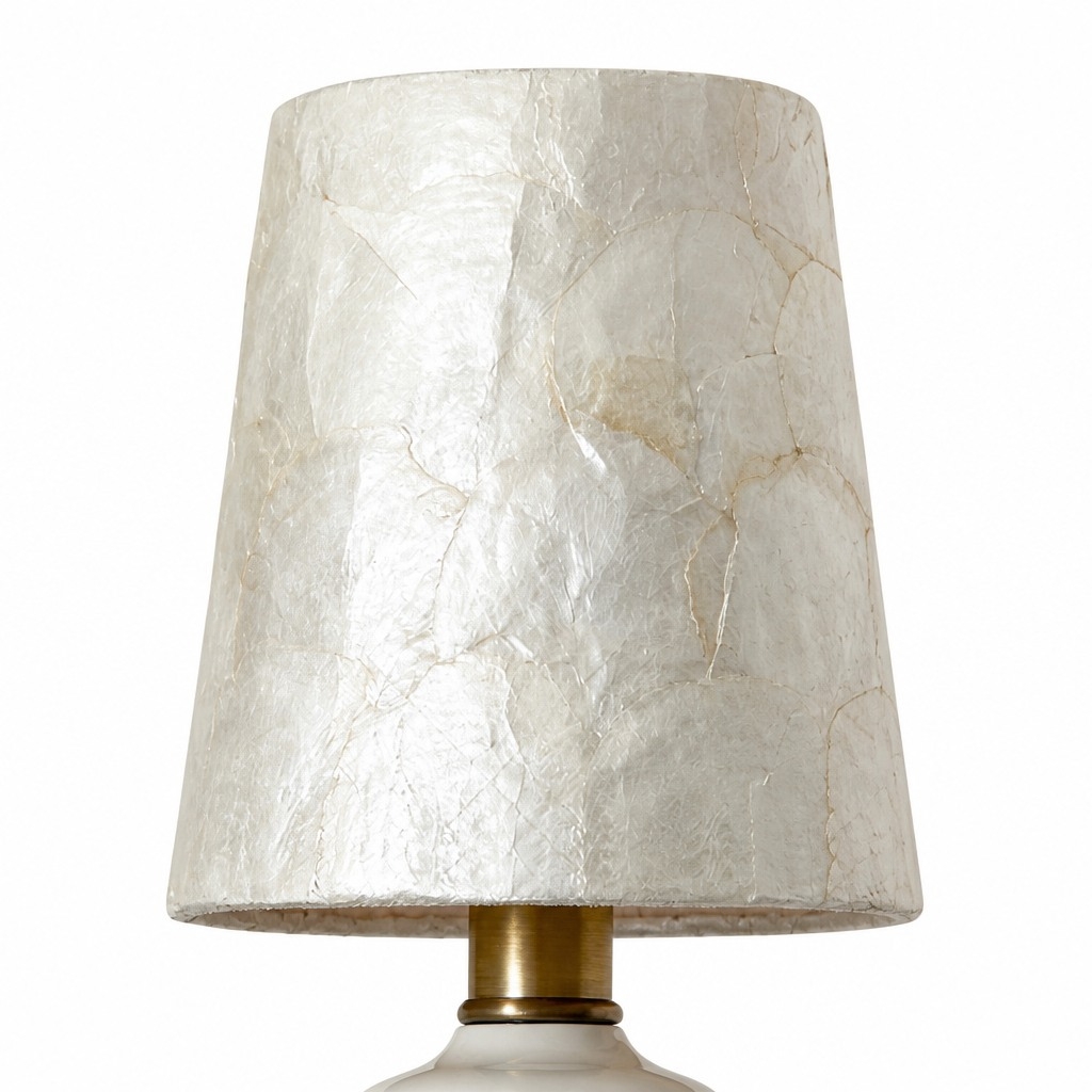 Shellure Ceramic Seashell Wall Lamp - Elegant French Style Bedroom Accent Light T2222