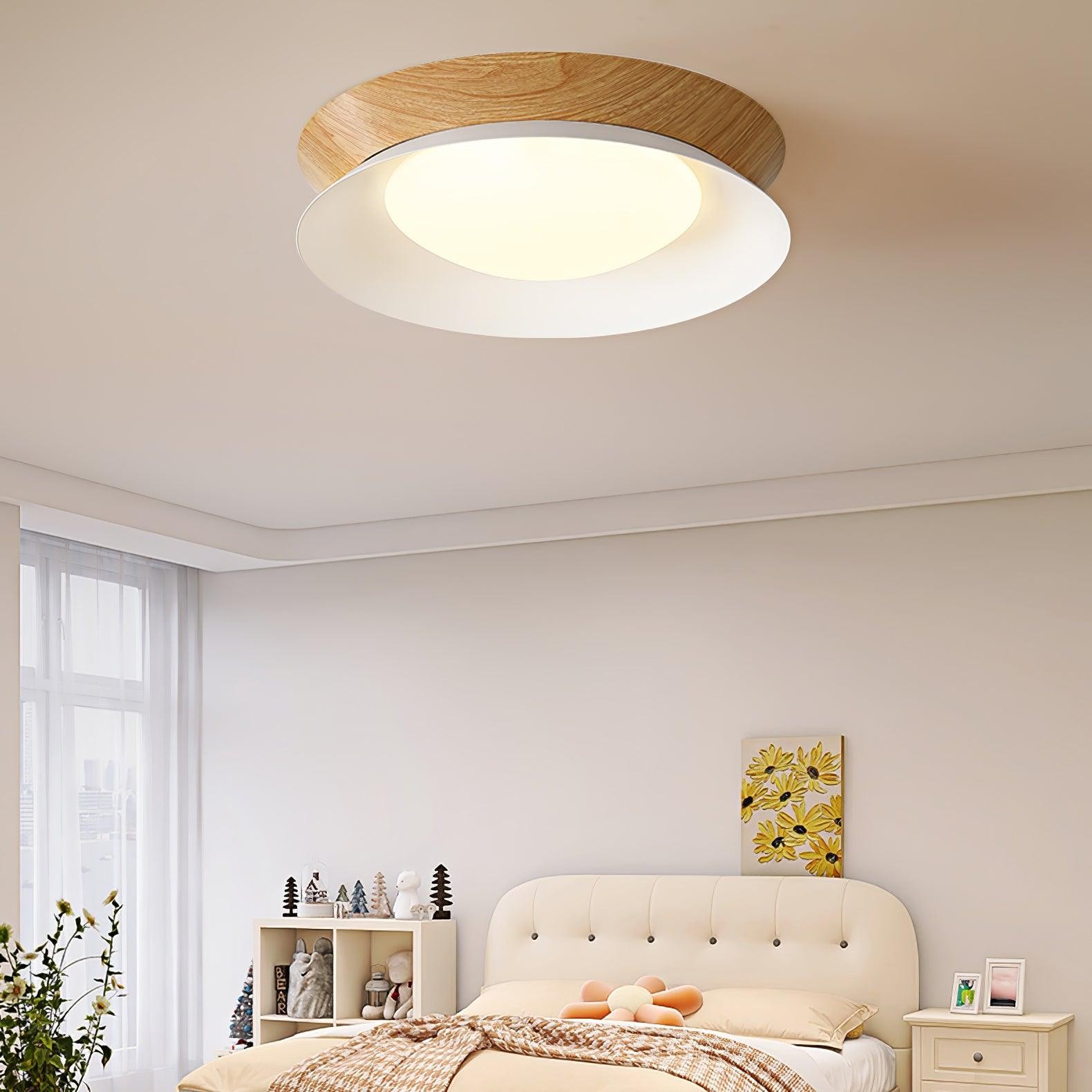Double Half Round Ceiling Light M374