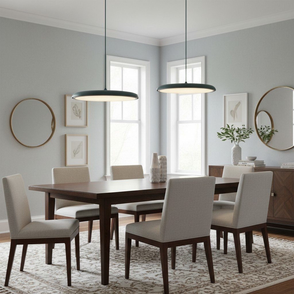 Astris LED Disc Pendant Lamp - Stylish Minimalist Light for Home Interiors T583
